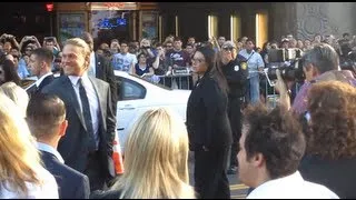 Charlie Hunnam at the Sons of Anarchy Season 6 Premiere