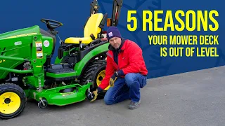 5 REASONS WHY YOU'RE MOWING UNEVENLY & HOW TO FIX IT 🚜👨‍🌾