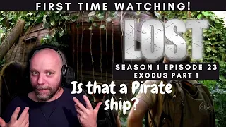 LOST S1E23 (Exodus Part 1) FIRST TIME REACTION - FINALE IS HERE!!