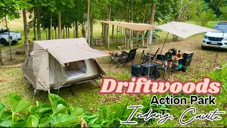 DRIFTWOODS ACTION PARK II INDANG CAVITE II NATUREHIKE TENT II CAMPING II GLAMPING