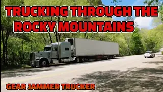 California to Colorado. Trucking through the Rocky mountains.