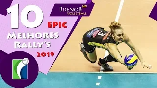 Os TOP 10 Melhores Rally's da Superliga Feminina 2018/2019 ● BrenoB ᴴᴰ