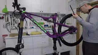 Orbea Oiz M10 time laps build