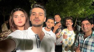 Picnic Day On Masters Shooting Set | Zulqarnain | Kanwal | Abrar | Sheikh Vlogs