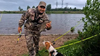 У рыбалки нет плохой погоды / Удилище Осетр / Рыбалка на донки /