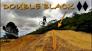 Sending the MASSIVE new gap at Eagle MTB park!