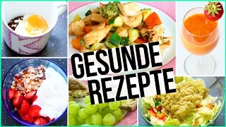 GESUNDE & EINFACHE REZEPTE - Frühstück bis Abendbrot - Tassenkuchen, Frühstücksburger...