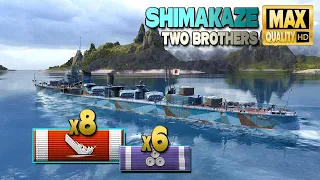 Destroyer Shimakaze: Exciting until the end - World of Warships