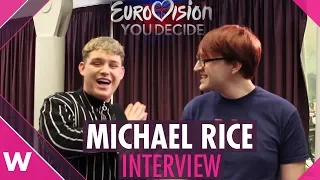 Michael Rice "Bigger Than Us" | UK Eurovision You Decide 2019 (Interview)