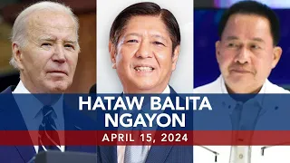 UNTV: Hataw Balita Ngayon   |   April 15, 2024