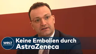 JENS SPAHN ZU CORONA-VAKZIN: AstraZeneca wird weiter verimpft  - Unter besonderer Beobachtung