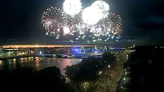 CCTV Алые Паруса 2019 Санкт-Петербург фейерверк салют Scarlet Sails firework