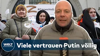 PUTINS PROPAGANDA: Mehrheit der Russen glaubt an einen gerechten Krieg