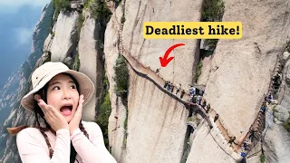 Huashan Mountain, the most dangerous hike in the world? | China  EP2
