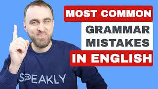 8 MOST COMMON Grammar Mistakes English Learners Make 😭😭