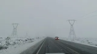 The Desert Road - Snow in October
