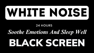 Black Screen & White Noise Helps Sleep Well - Creates An Ideal Atmosphere to Concentrate on Studying