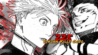 KATAPUSAN NI GOJO!? DOMAIN EXPANSION BATTLE!! GOJO vs SUKUNA!! Jujutsu Kaisen Chapter 225 Spoilers