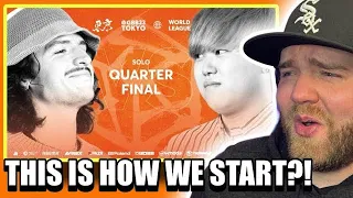 RIVER' 🇫🇷 🇨🇴 vs momimaru 🇯🇵 | GRAND BEATBOX BATTLE 2023: WORLD LEAGUE | Solo Quarter Final