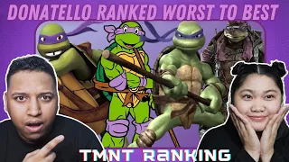 Donatello Ranked Worst To Best | TMNT Ranking | Couple Reacts