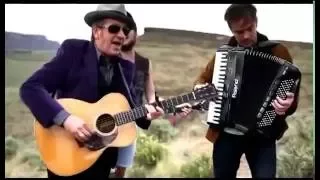 Elvis Costello & Mumford & Sons - The Ghost of Tom Joad & Do Re Mi Medley Acoustic Cover