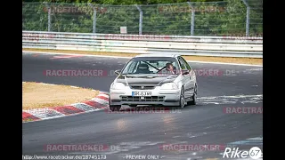 Honda Civic EJ6 Onboard | EVENING LAP | Nürburgring Touristenfahrten Nordschleife | 26.08.2022