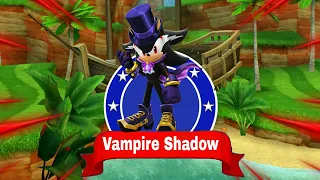 Sonic Dash - Vampire Shadow New character Coming Soon Update - All 66 characters Unlock Gameplay