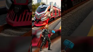 SUPERHEROES but TRAIN-VENGERS 💥 || All Characters #marvel #avengers