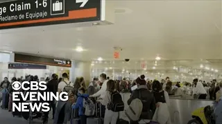 Omicron surge causes holiday travel chaos