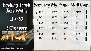 Someday My Prince Will Come (150 BPM) - Backing Track