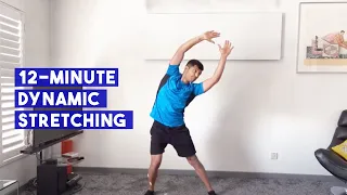 12-minute Dynamic Stretching Sequence Home Workout