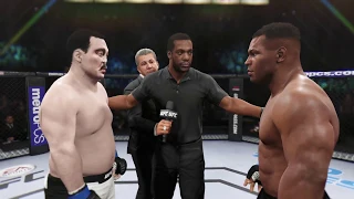 Mike Tyson vs. Paul Bearer (EA Sports UFC 2) - Boxing Stars 🥊