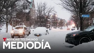 La ola de frío ártico ya se siente en Nueva York con ráfagas | Noticias Telemundo