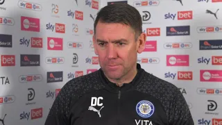 Dave Challinor Post-Match Interview - Mansfield Town