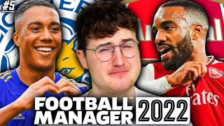 LEICESTER VS ARSENAL! | LEICESTER CITY FOOTBALL MANAGER 2022 BETA SAVE | LCFC FM22 PLAYTHROUGH