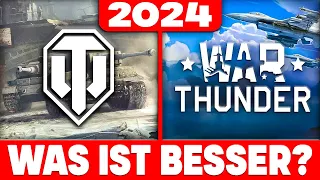 War Thunder oder World of Tanks🔰Deutsch Vergleiche🔰2024