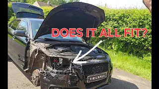 Rebuilding A Crashed Damaged Audi A3 S-line! New Parts, Do They Fit?