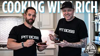 MAKING LAVA CAKE WITH RICH FRONING & MASTERCHEF SHAUN O’NEALE // FitBoss Ep. 5