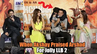 When Akshay Kumar Praised Arshad Warsi Nobliliity For Giving Jolly LLB 2 To Him | Bachchan Pandey