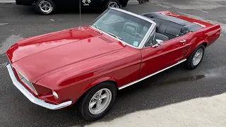Test Drive 1967 Ford Mustang Convertible SOLD $27,900 Maple Motors #2066