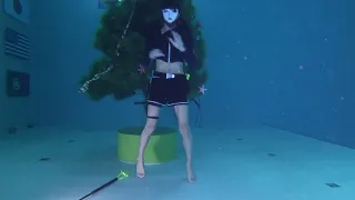 Masker underwater breathhold  for  in 7M deep pool with big contraction【I'm your treasure box】【マリ箱】