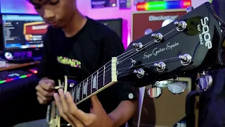 FRANCIS MAGALONA - Kaleidoscope World ( Guitar Solo Cover )