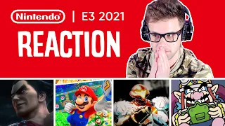 REACTING to Nintendo E3 Direct 2021 MASHUP