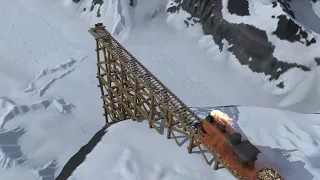 Train Simulation   Houdini FX  ( Back to the Future 3 )