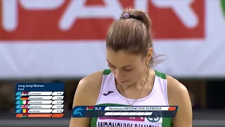 Nastassia Mironchyk-Ivanova | 2019 European Indoor Championships Glasgow (Long Jump)