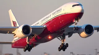 ARIZONA CARDINALS 777-200(ER) ROARING Takeoff at MSP