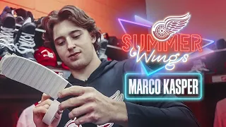 A day with Marco Kasper at Red Wings Development Camp