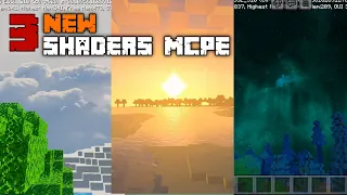 Top 3 New BSL Shaders Mcpe 1.20 No Lagg Shaders Render Dragon ?