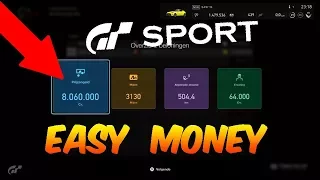 HOW TO MAKE MILLIONS OF CREDITS in Gran Turismo Sport (How to get easy money in GT sport)