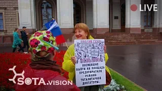 Народный сход в Петербурге. Годовщина начала сопротивления ГКЧП в 1991 году. Трансляция